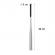 Bata de baseball ideallstore®, aluminiu, 80 cm, argintiu