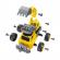 Set constructie - camion autobasculanta si excavator cu telecomanda
