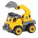 Set constructie - camion autobasculanta si excavator cu telecomanda