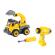 Set constructie - camion autobasculanta si excavator cu telecomanda