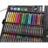 Set pentru pictura 168 piese cu geanta inclusa iso trade negru my17250