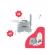 Booster compact home&go din materiale reciclabile badabulle