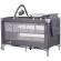 Patut pliabil cu saltea de infasat chipolino luna ash grey