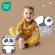 Pijama 100% bumbac organic, panda, 5-6 ani