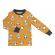 Pijama 100% bumbac organic, panda, 5-6 ani