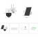 Camera de supraveghere cu panou solar, wifi ptz, 3mp