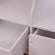 Dulap cu 2 sertare, organizator cosmetice, alb, pvc
