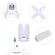 Lampa led pliabila, 4 brate, e26/e27, 60w