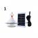 Lampa solara led cu panou, 3 moduri iluminare, 4 modele, usb