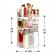 Organizator rotativ pentru cosmetice
