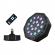 Proiector disco 18led rgb, 12w, e27, 18cm, cu telecomanda