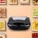 Sandwich maker led, 750w, antiaderent