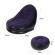 Set fotoliu si taburet gonflabil, pompa electrica, pvc, 2 modele