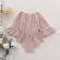 Body cu manecute evazate din material tip finet (marime disponibila: 3-6 luni