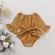 Body cu manecute evazate din material tip finet (marime disponibila: 3-6 luni