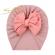 Caciulita tip turban cu fundita in fata (marime disponibila: 6-9 luni (marimea