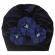 Caciulita tip turban din catifea cu flori aplicate (marime disponibila: 3-6
