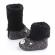 Cizmulite negre cu alb - pisicuta (marime disponibila: 3-6 luni (marimea 18