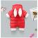 Combinezon rosu din fas - rabbit (marime disponibila: 18-24 luni)