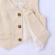 Costum elegant crem cu vestuta (marime disponibila: 2 ani)