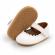 Pantofiori albi pentru fetite (marime disponibila: 6-9 luni (marimea 19