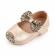 Pantofiori aurii cu sclipici pentru fetite (marime disponibila: 0-3 luni)