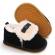 Pantofiori bleumarine imblaniti (marime disponibila: 3-6 luni (marimea 18