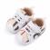 Pantofiori crem in carouri (marime disponibila: 6-9 luni (marimea 19