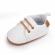 Pantofiori eleganti albi cu sireturi (marime disponibila: 3-6 luni (marimea 18