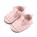 Pantofiori roz cu model decupat (marime disponibila: 3-6 luni (marimea 18