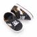 Tenisi negri cu insertie leopard (marime disponibila: 3-6 luni (marimea 18