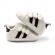 Adidasi albi cu dungi negre - white (marime disponibila: 6-9 luni (marimea 19