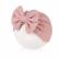 Caciulita tip turban cu model din tesatura (marime disponibila: 6-9 luni