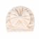 Caciulita tip turban cu model din tesatura (marime disponibila: 6-9 luni