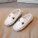 Mocasini albi pentru baietei (marime disponibila: marimea 25)