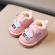 Pantofi roz imblaniti - mouse (marime disponibila: 3-6 luni (marimea 18