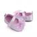 Pantofiori lila din satin (marime disponibila: 6-9 luni (marimea 19