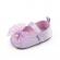 Pantofiori lila din satin (marime disponibila: 6-9 luni (marimea 19