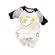 Salopeta alba - elefantel (marime disponibila: 12-18 luni (marimea 21