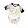 Salopeta alba - elefantel (marime disponibila: 12-18 luni (marimea 21