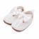 Pantofiori albi crosetati (marime disponibila: 9-12 luni (marimea 20