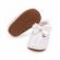 Pantofiori albi crosetati (marime disponibila: 9-12 luni (marimea 20