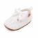 Pantofiori albi crosetati (marime disponibila: 9-12 luni (marimea 20