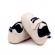Pantofiori crem cu sireturi bleumarine pentru baietei (marime disponibila: 3-6
