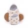 Pantofiori ivoire cu inimioare aurii (marime disponibila: 9-12 luni (marimea 20