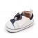 Tenisi bleumarine cu alb pentru baietei - teddy (marime disponibila: 3-6 luni