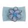 Bentita lata pentru fetite - passion flower (culoare: albastru, marime