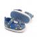 Pantofiori albastri cu inimioare colorate (marime disponibila: 3-6 luni