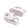Pantofiori argintii pentru fetite - roses (marime disponibila: 6-9 luni