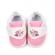 Pantofiori roz pentru fetite - roses (marime disponibila: 9-12 luni (marimea 20